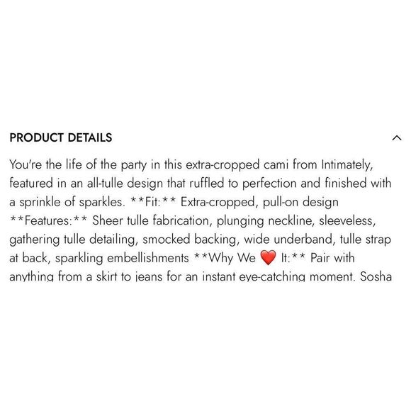 FREE PEOPLE
Sosha Party Top - Black - Picture 8 of 8